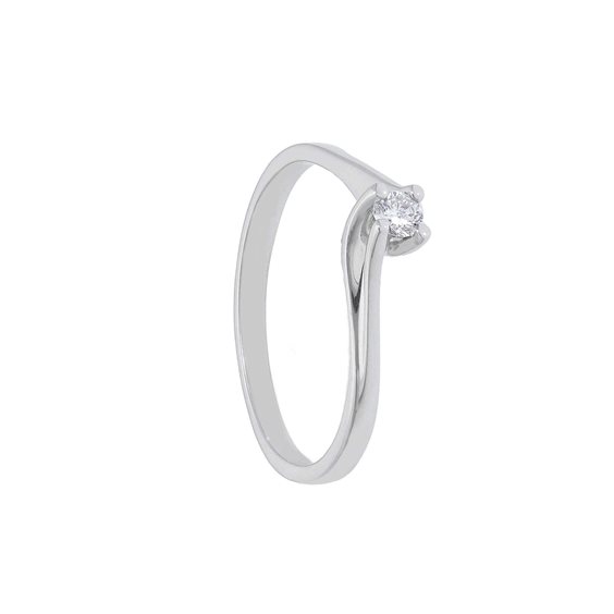 Anello Gioielleria Dossena  Donna in Oro Diamante 0.09 Ct 123572CB - 123572CB